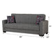 Vermont 82 in. Convertible Sleeper Sofa in Gray with Storage - SB-VERMONT-GRAY - In Stock Furniture