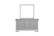 Verona Silver Queen Bed, Dresser And Mirror - VERONA-SILVER-QB+DR+MR - Gate Furniture