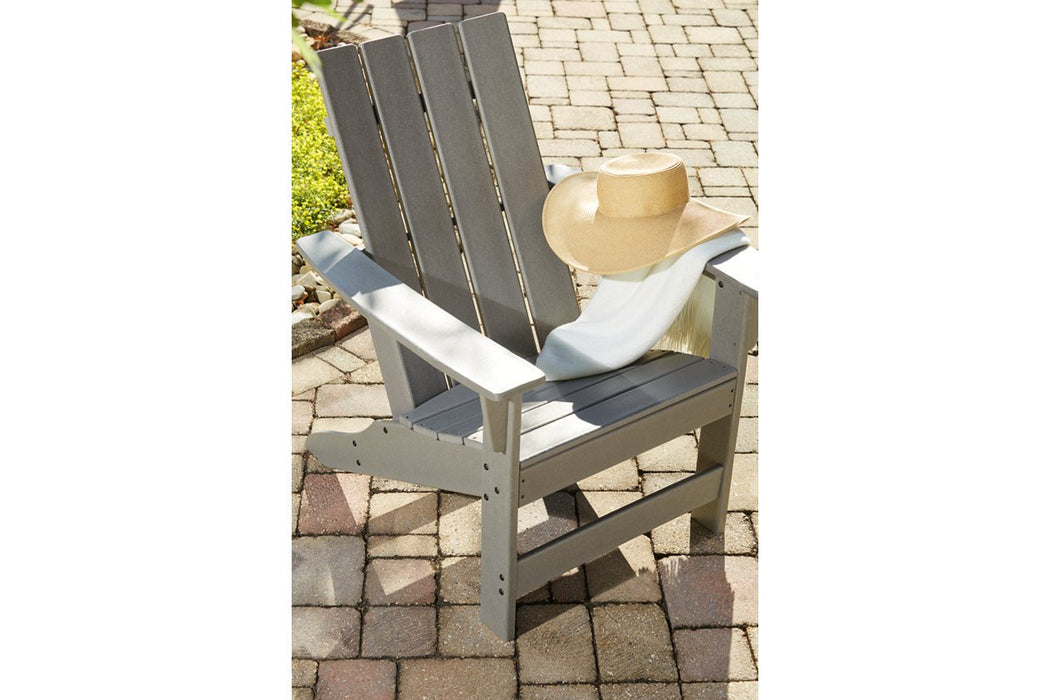 Visola Gray Adirondack Chair - P802-898 - Gate Furniture