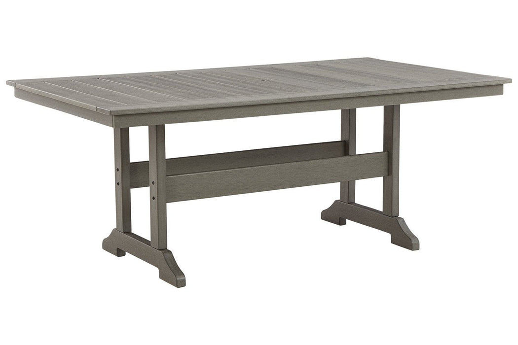 Visola Gray Outdoor Dining Table - P802-625 - Gate Furniture