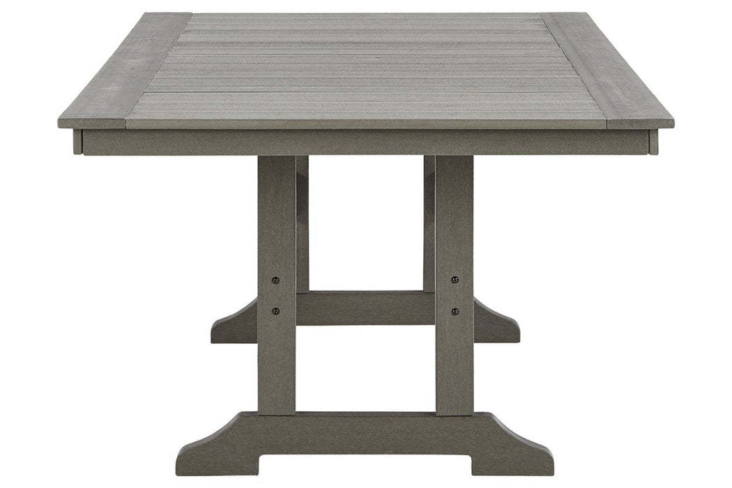 Visola Gray Outdoor Dining Table - P802-625 - Gate Furniture