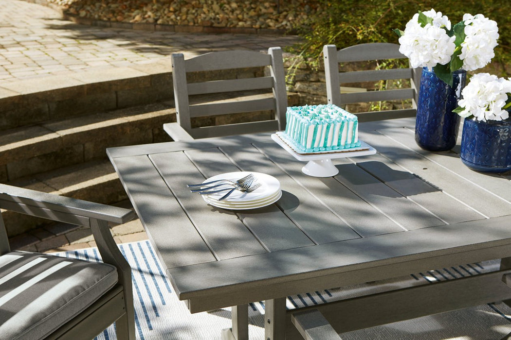 Visola Gray Outdoor Dining Table - P802-625 - Gate Furniture