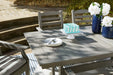 Visola Gray Outdoor Dining Table - P802-625 - Gate Furniture