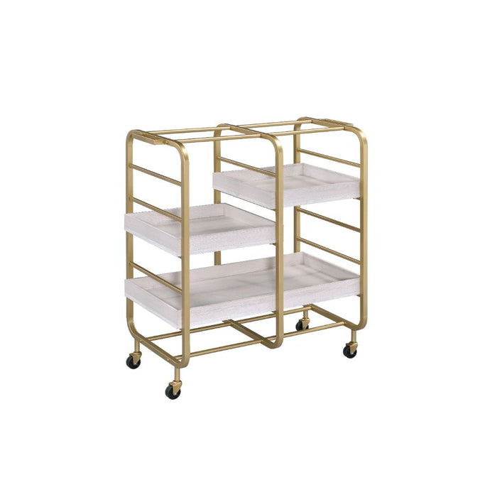 Vorrik Serving Cart - 98412 - In Stock Furniture