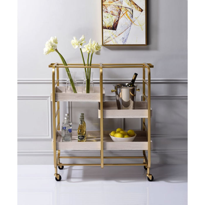 Vorrik Serving Cart - 98412 - In Stock Furniture