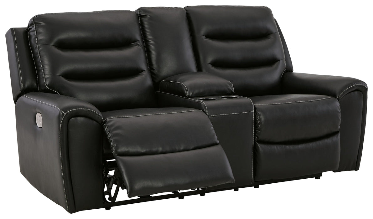 Warlin Power Reclining Loveseat with Console - 6110518 - In Stock Furniture