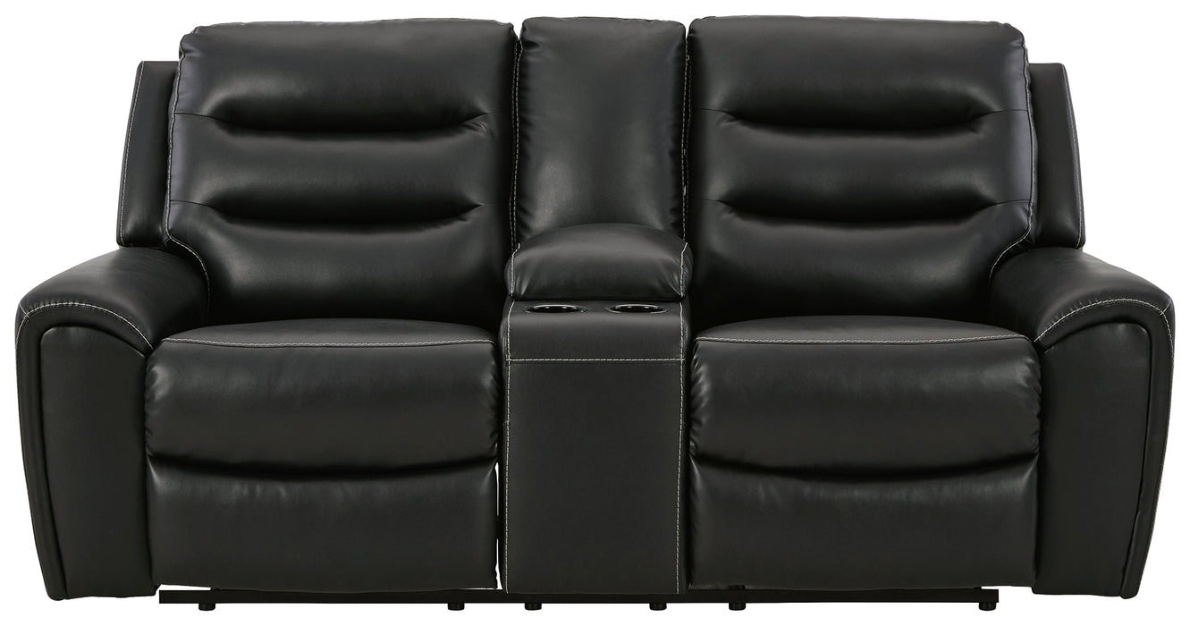 Warlin Power Reclining Loveseat with Console - 6110518 - In Stock Furniture