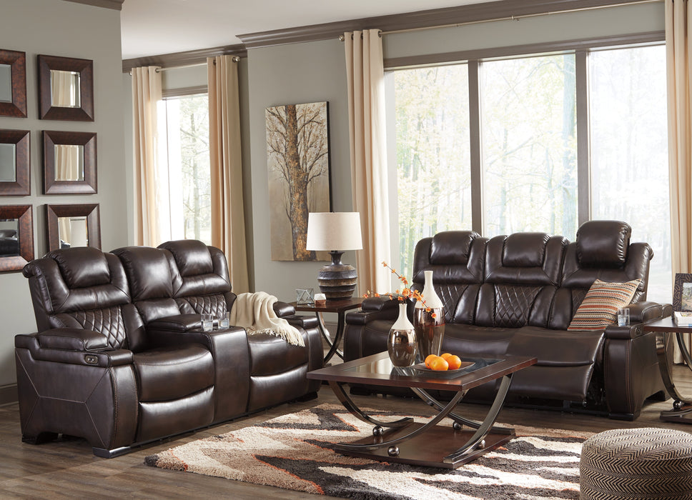 Warnerton Power Reclining Loveseat with Console - 7540718 - In Stock Furniture