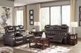 Warnerton Power Reclining Loveseat with Console - 7540718 - In Stock Furniture