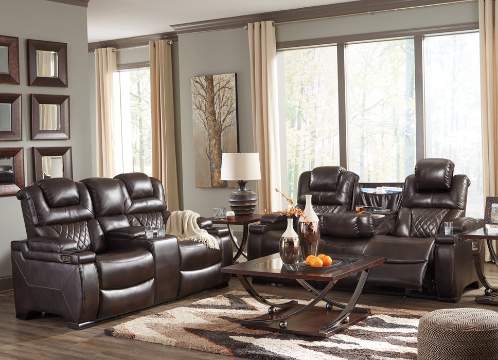 Warnerton Power Reclining Loveseat with Console - 7540718 - In Stock Furniture