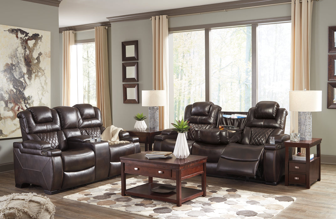 Warnerton Power Reclining Loveseat with Console - 7540718 - In Stock Furniture