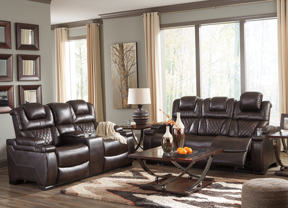 Warnerton Power Reclining Loveseat with Console - 7540718 - In Stock Furniture