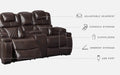 Warnerton Power Reclining Loveseat with Console - 7540718 - In Stock Furniture