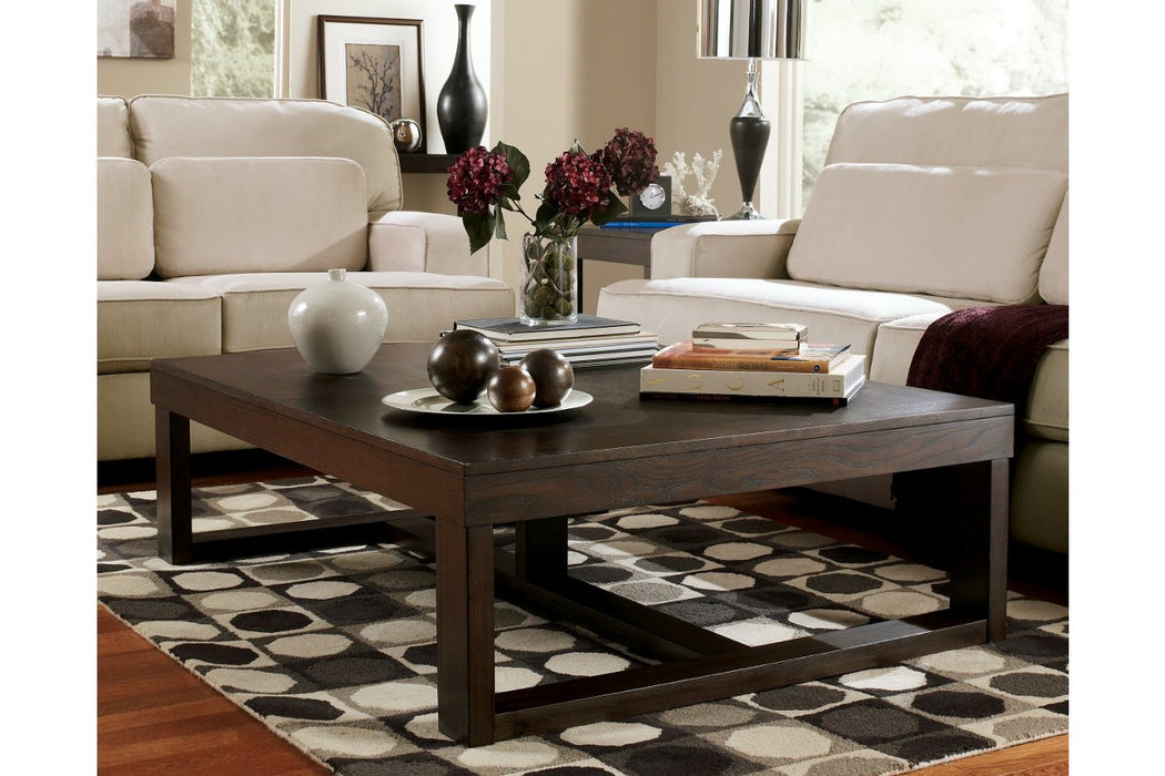 Watson Dark Brown Coffee Table - T481-1 - Gate Furniture