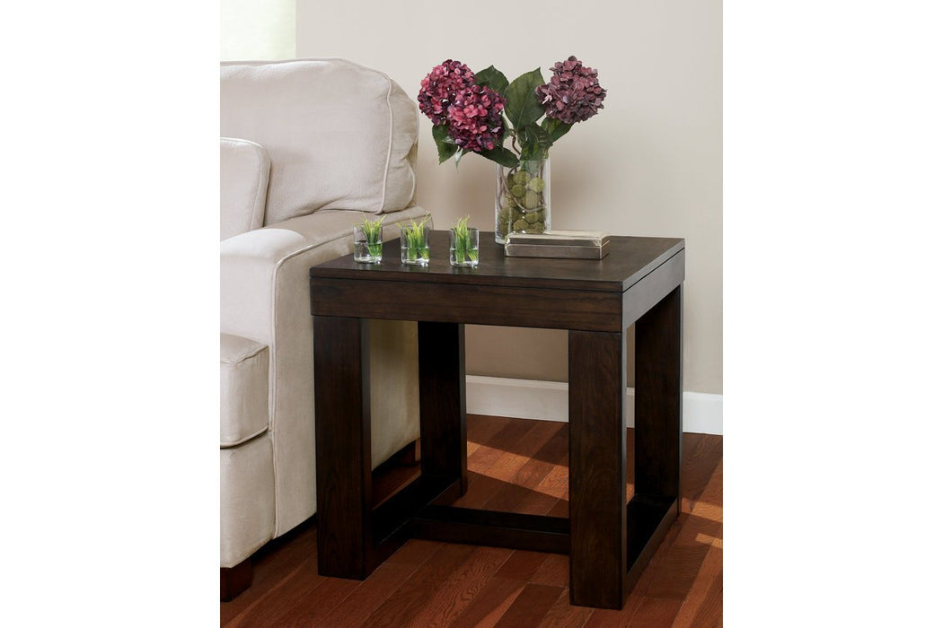 Watson Dark Brown End Table - T481-2 - Gate Furniture