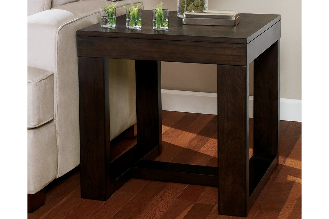 Watson Dark Brown End Table - T481-2 - Gate Furniture