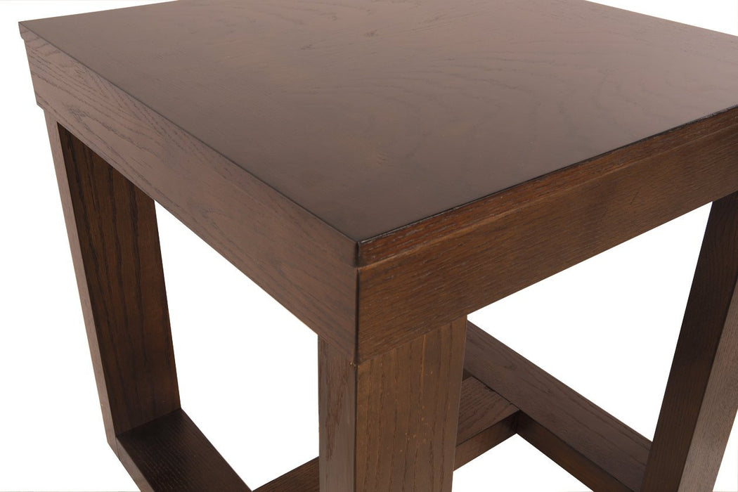 Watson Dark Brown End Table - T481-2 - Gate Furniture