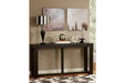 Watson Dark Brown Sofa/Console Table - T481-4 - Gate Furniture