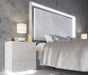 Wave Nightstand White Set - In Stock Furniture