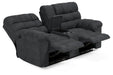 Wilhurst Marine Reclining Loveseat with Console - 5540394 - Gate Furniture