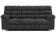 Wilhurst Marine Reclining Sofa with Drop Down Table - 5540389 - Gate Furniture