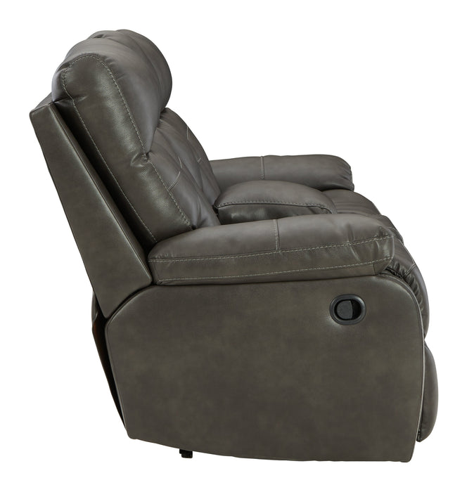 Willamen Reclining Loveseat with Console - 1480194 - In Stock Furniture