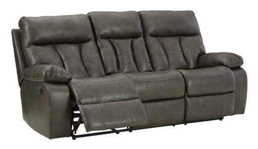 Willamen Reclining Sofa with Drop Down Table - 1480189 - In Stock Furniture