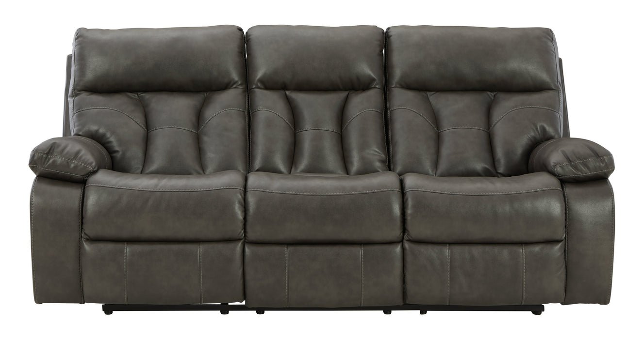 Willamen Reclining Sofa with Drop Down Table - 1480189 - In Stock Furniture