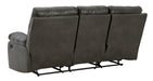 Willamen Reclining Sofa with Drop Down Table - 1480189 - In Stock Furniture