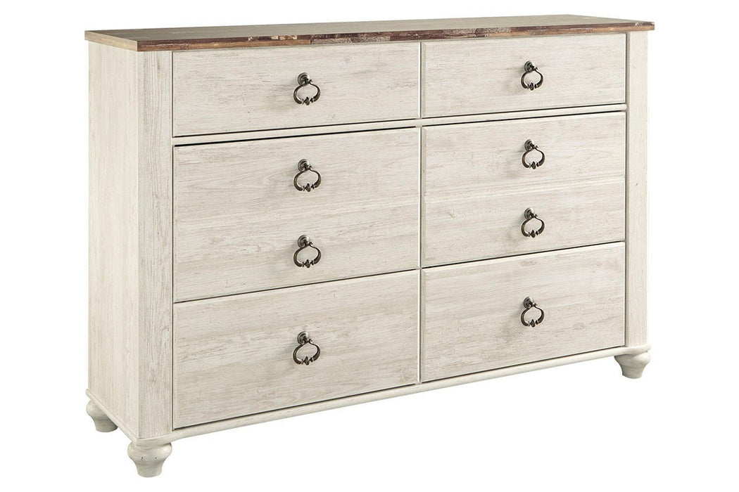 Willowton Two-tone Dresser - B267-31 - Gate Furniture