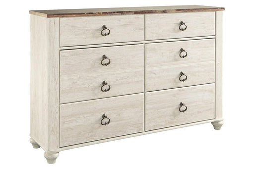 Willowton Two-tone Dresser - B267-31 - Gate Furniture