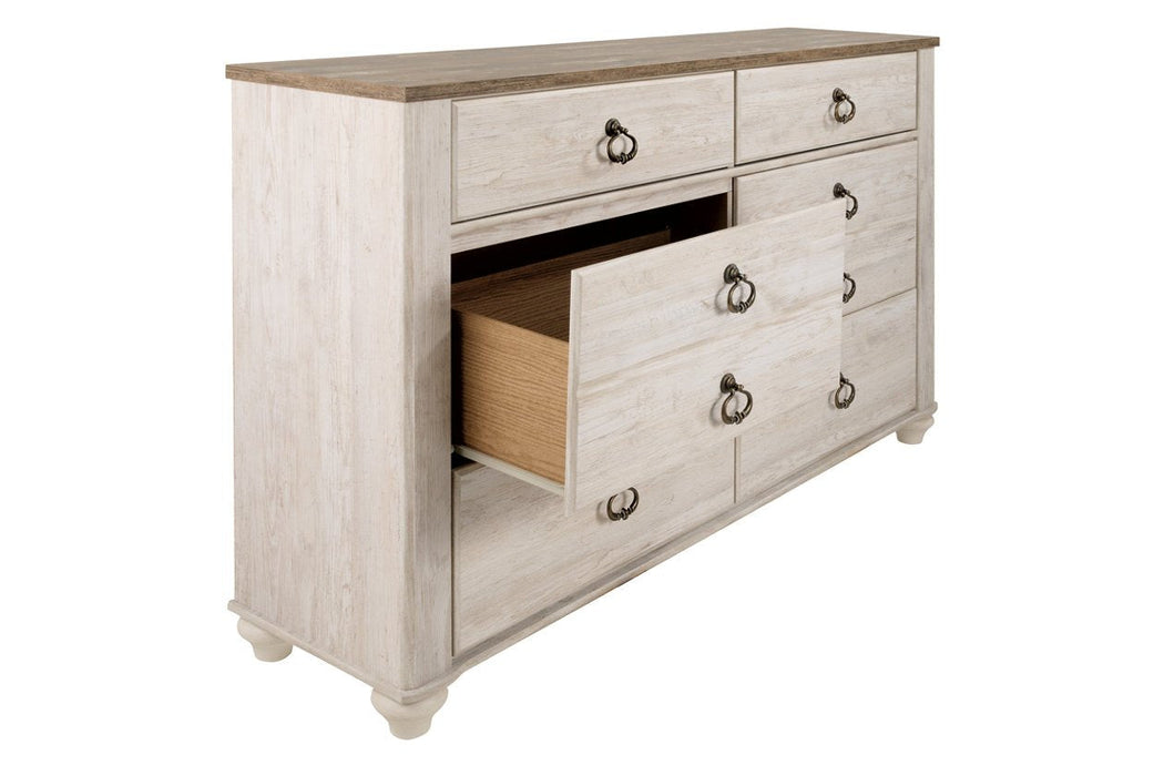 Willowton Two-tone Dresser - B267-31 - Gate Furniture