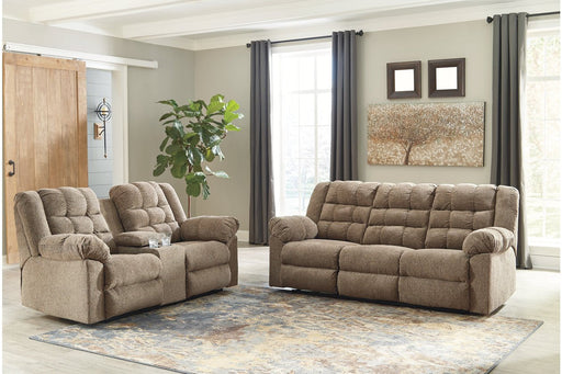 Workhorse Cocoa Reclining Sofa - 5840188 - Gate Furniture