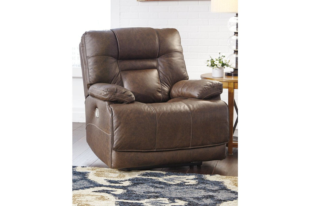 Wurstrow Umber Power Recliner - U5460313 - Gate Furniture