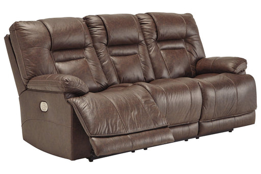 Wurstrow Umber Power Reclining Sofa - U5460315 - Gate Furniture