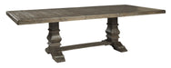 Wyndahl Rustic Brown Dining Table - Gate Furniture