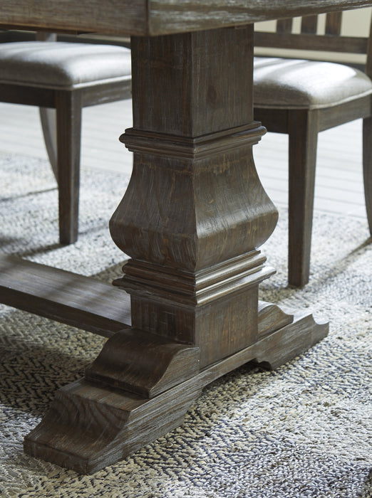 Wyndahl Rustic Brown Dining Table - Gate Furniture