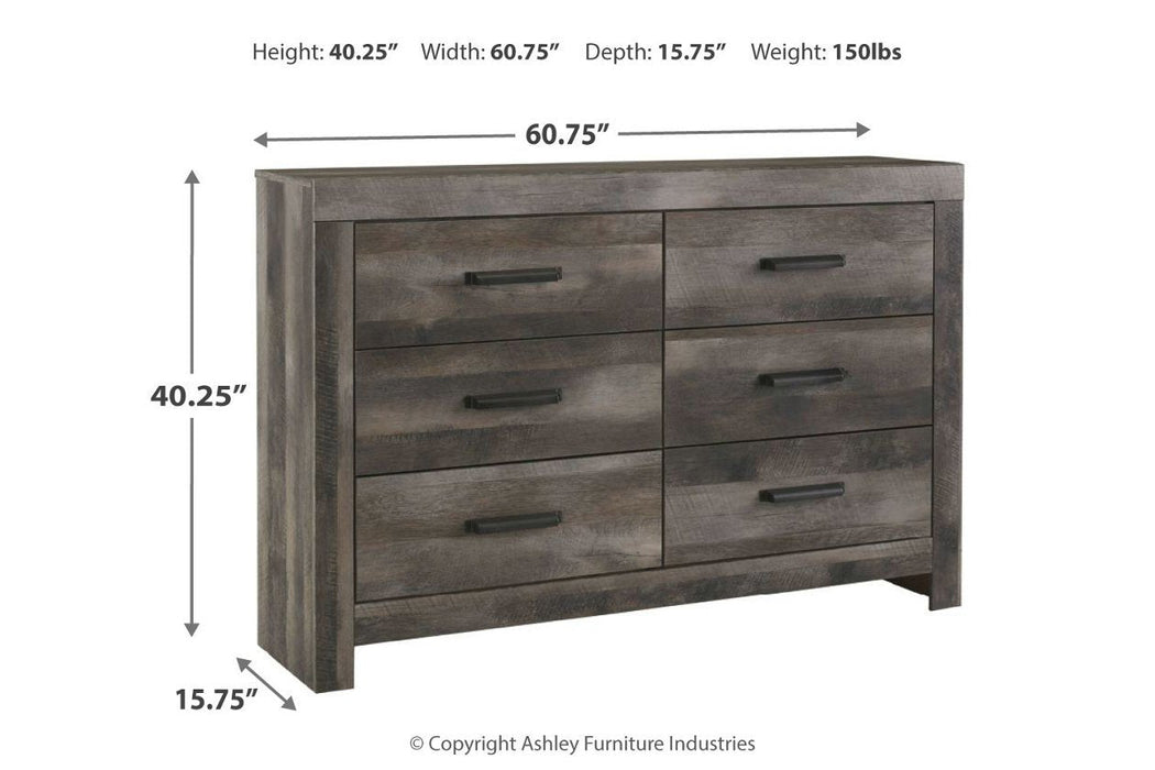 Wynnlow Gray Dresser - B440-31 - Gate Furniture