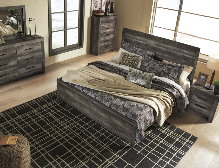 Wynnlow Gray Panel Bedroom Set - Gate Furniture