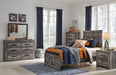 Wynnlow Gray Youth Crossbuck Panel Bedroom Set - Gate Furniture