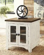 Wystfield White/Brown End Table - T459-3 - Gate Furniture