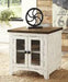 Wystfield White/Brown End Table - T459-3 - Gate Furniture