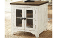 Wystfield White/Brown End Table - T459-3 - Gate Furniture