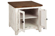 Wystfield White/Brown End Table - T459-3 - Gate Furniture