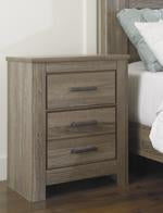 Zelen Warm Gray Nightstand - B248-92 - Gate Furniture