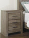 Zelen Warm Gray Nightstand - B248-92 - Gate Furniture