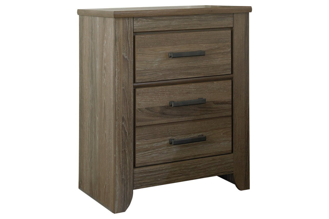 Zelen Warm Gray Nightstand - B248-92 - Gate Furniture