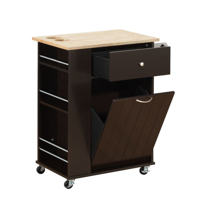 Zina Kitchen Cart - 98392 - In Stock Furniture