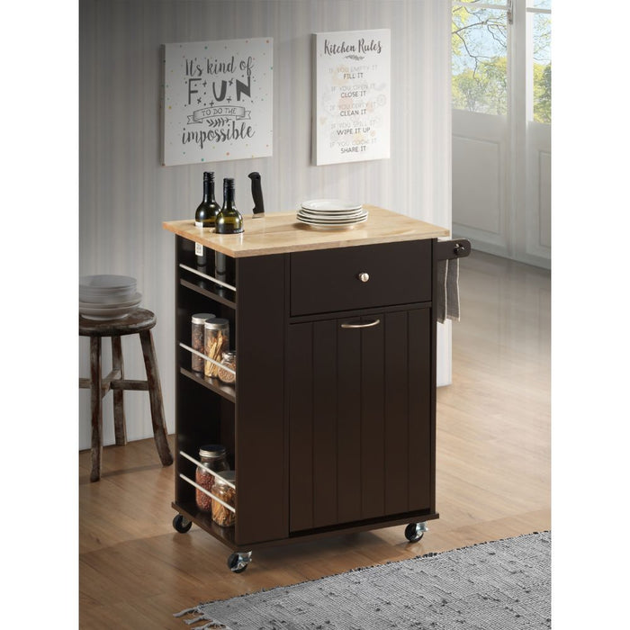 Zina Kitchen Cart - 98392 - In Stock Furniture