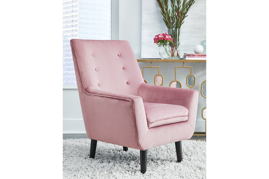 Zossen Pink Accent Chair - A3000146 - Gate Furniture